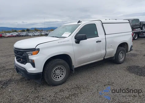 2023 Chevrolet Silverado 1500 2Wd Standard Bed Wt z USA, uszkodzony, nr VIN 3GCNAAEK2PG353011